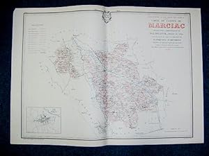 Carte du Canton de Marciac (Atlas Général du Gers)