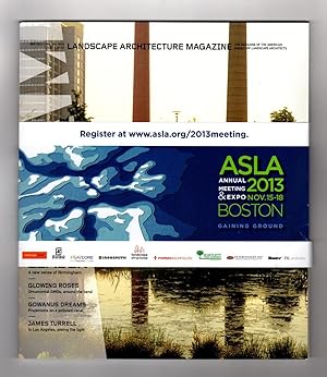 Landscape Architecture Magazine / Volume 103, Number 9 / September 2013. TOM Leader (A New Sense ...