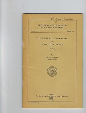 THE MINERAL INDUSTRIES OF NEW YORK STATE 1949-50