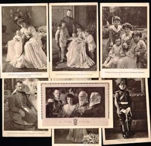 Prinz Rupprecht Von Bayern Mit Familie; Lot of Seven Antique Postcards