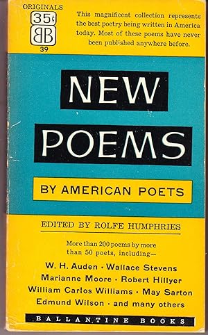 New Poems By American Poets