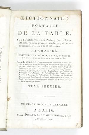 Dictionnaire portatif de la Fable.