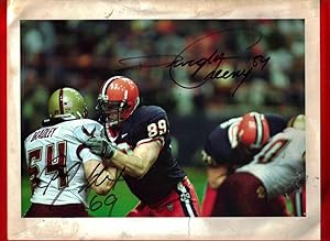 Syracuse University Football Action Photographs (two) / both signed by Dwight Freeney and P.J. Al...
