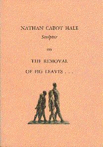 Nathan Cabot Hale, Sculptor, on the Removal of Fig Leaves