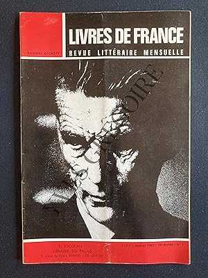 LIVRES DE FRANCE (revue littéraire mensuelle)-JANVIER 1967