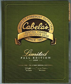 Cabela's HUNTING, FISHING AND OUTDOOR GEAR: Limited FALL EDITION 2009, Volume XIV