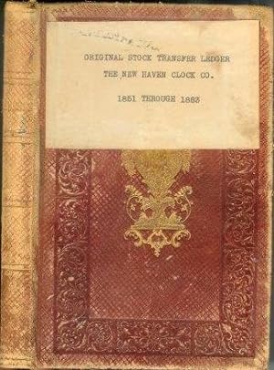 Stock Transfer Ledger, 1851-1883. [our title]