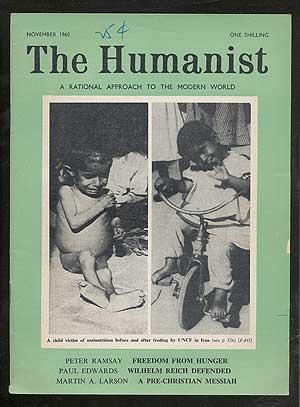 The Humanist: Incorporating Literary Guide and Rationalist Review, Volume 75, No. 11, November 1960