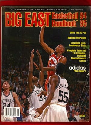 Big East Basketball Handbook 94 95 (1994-95) / John Wallace (Syracuse) Cover
