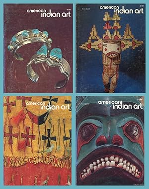 AMERICAN INDIAN ART MAGAZINE : COMPLETE 1976 Spring, Summer, Autumn & Winter ISSUES: (Vol 1, No 2...