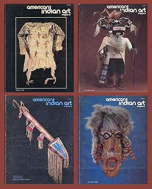 AMERICAN INDIAN ART MAGAZINE : COMPLETE 1980 Spring, Summer, Autumn & Winter ISSUES: (Vol 5, No 2...