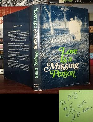 LOVE IS A MISSING PERSON Signed 1st