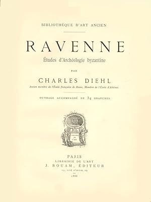 Ravenne - Etudes d'Archéologie byzantine