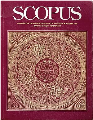 SCOPUS (The Hebrew University of Jerusalem - Autumn 1980)