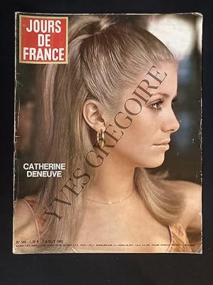 JOURS DE FRANCE-N°560-7 AOUT 1965-CATHERINE DENEUVE