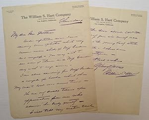Autographed Letter Signed on company letterhead