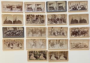 Eighteen Stereoviews of the life and death of William McKinley