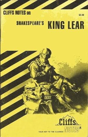 Cliffs Notes on Shakespeare's KING LEAR