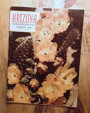 ARIZONA HIGHWAYS : January 1961, Bass in Arizona, Volume XXXVII (37), No 1