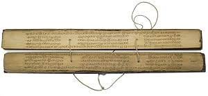 Thai Manuscript on Palm Leaf