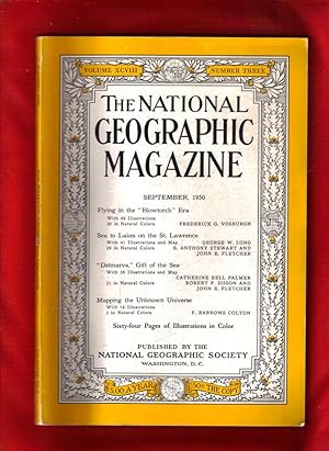 The National Geographic Magazine / September, 1950. Flying in the "Blowtorch" Era; St. Lawrence; ...
