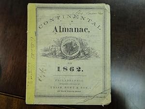 CONTINENTAL ALMANAC for 1862