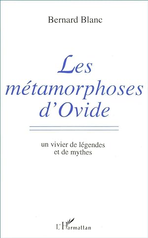 Les Métamorphoses d'Ovide. Un vivier de légendes et de mythes