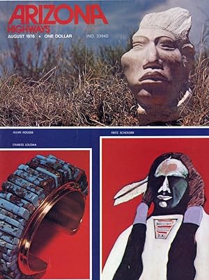 ARIZONA HIGHWAYS : AMERICAN INDIAN ARTISTS SERIES, August 1976, Volume LII (52), No 8