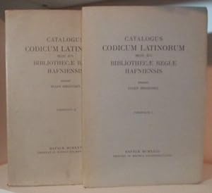 Catalogus Codicum Latinorum Medii Ævi. Bibliothecæ Regiæ Hafniensis. 2 volumes: Fasciculus I and II