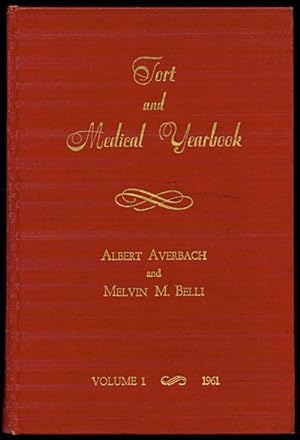 Tort and Medical Yearbook Volume 1