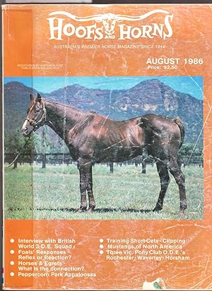 Hoofs and Horns Magazine August 1986