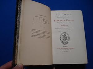 Etranges Aventures de Robinson Crusoé traduit de l'édition princeps de 1719 avec une étude sur l'...