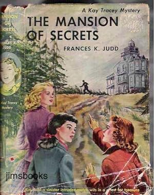 Mansion Of Secrets A Kay Tracey Mystery c. 1955 printing