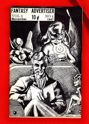 Fantasy Advertiser / November, 1947 / Russ Manning Cover; H.P. Lovecraft