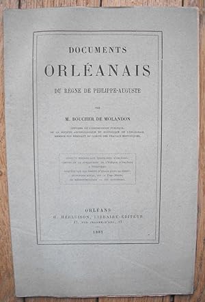 documents ORLÉANAIS du règne de Philippe-Auguste