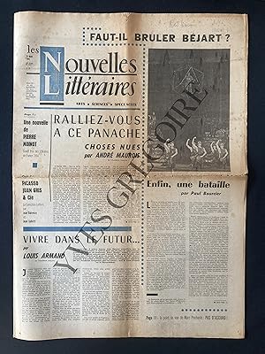 LES NOUVELLES LITTERAIRES-N°1907-19 MARS 1964