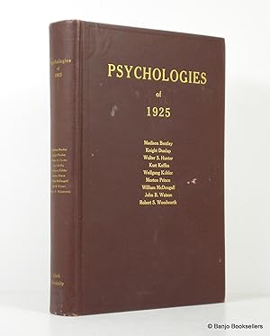 Psychologies of 1925: Powell Lectures in Psychological Theory