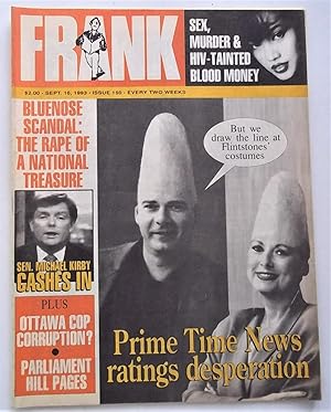 Frank Magazine #150 (September 16, 1993) Canada Humor Satire Parody Scandal
