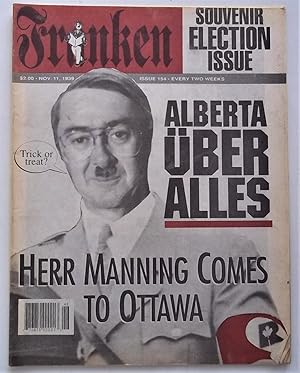 Frank Magazine #154 (November 11, 1993) Canada Humor Satire Parody Scandal
