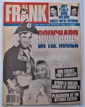 Frank Magazine #168 (May 26, 1994) Canada Humor Satire Parody Scandal
