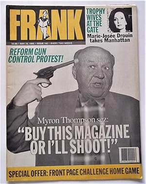 Frank Magazine #193 (May 10, 1995) Canada Humor Satire Parody Scandal