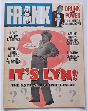 Frank Magazine #195 (June 7, 1995) Canada Humor Satire Parody Scandal