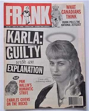 Frank Magazine #198 (July 19, 1995) Canada Humor Satire Parody Scandal