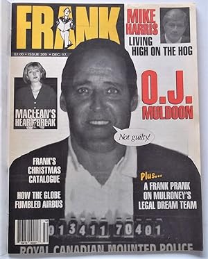 Frank Magazine #209 (December 17, 1995) Canada Humor Satire Parody Scandal