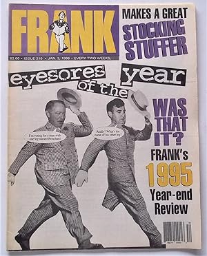Frank Magazine #210 (January 3, 1996) Canada Humor Satire Parody Scandal
