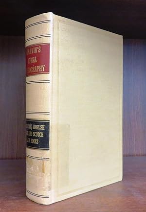 Legal Bibliography, or a Thesaurus of American, English, Irish, and Scotch Law Books