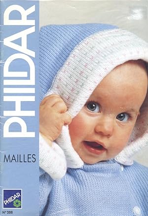 PHILDAR MAILLES : Wrap Up Your "Bundle of Joy" : 1991 (Phildar No. 208)