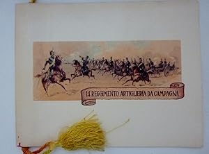 Calendario "14° Reggimento Artiglieri di Campagna 1972"