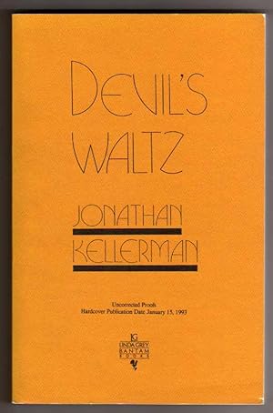 Devil's Waltz [PRE-FIRST-EDITION UNCORRECTED PROOF]