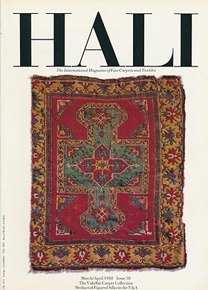 HALI: The International Magazine of Fine Carpets and Textiles, March / April 1988, Issue 38.